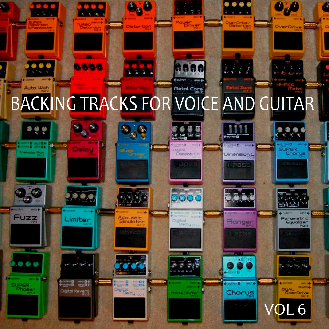 JUAN CARDONI — Backing tracks for voice and guitar Vol 6